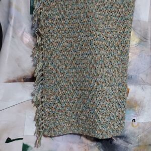 Afghan homemade 63"×64" measurements are approxima